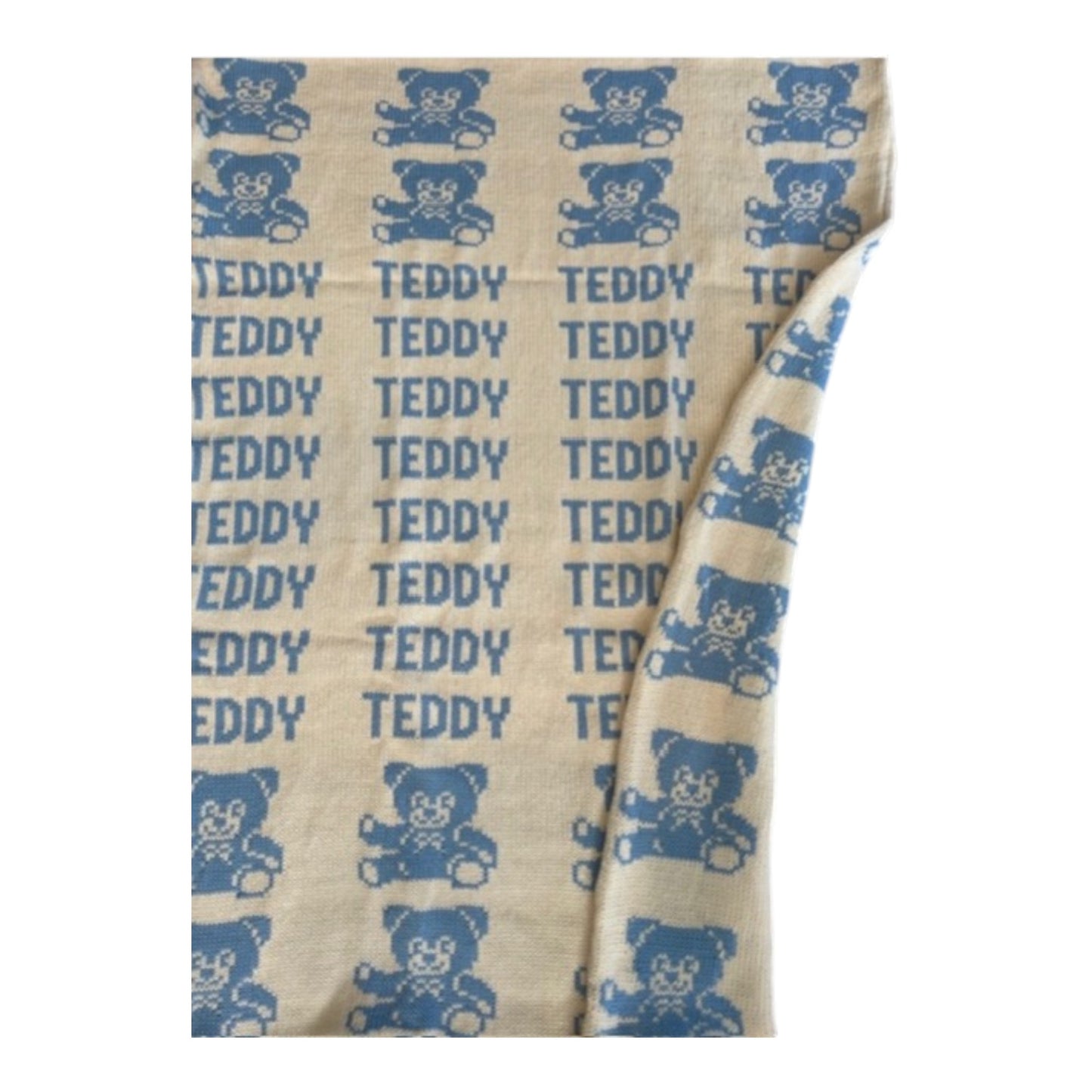 Teddy Teddy Bears Cotton Knit Blanket
