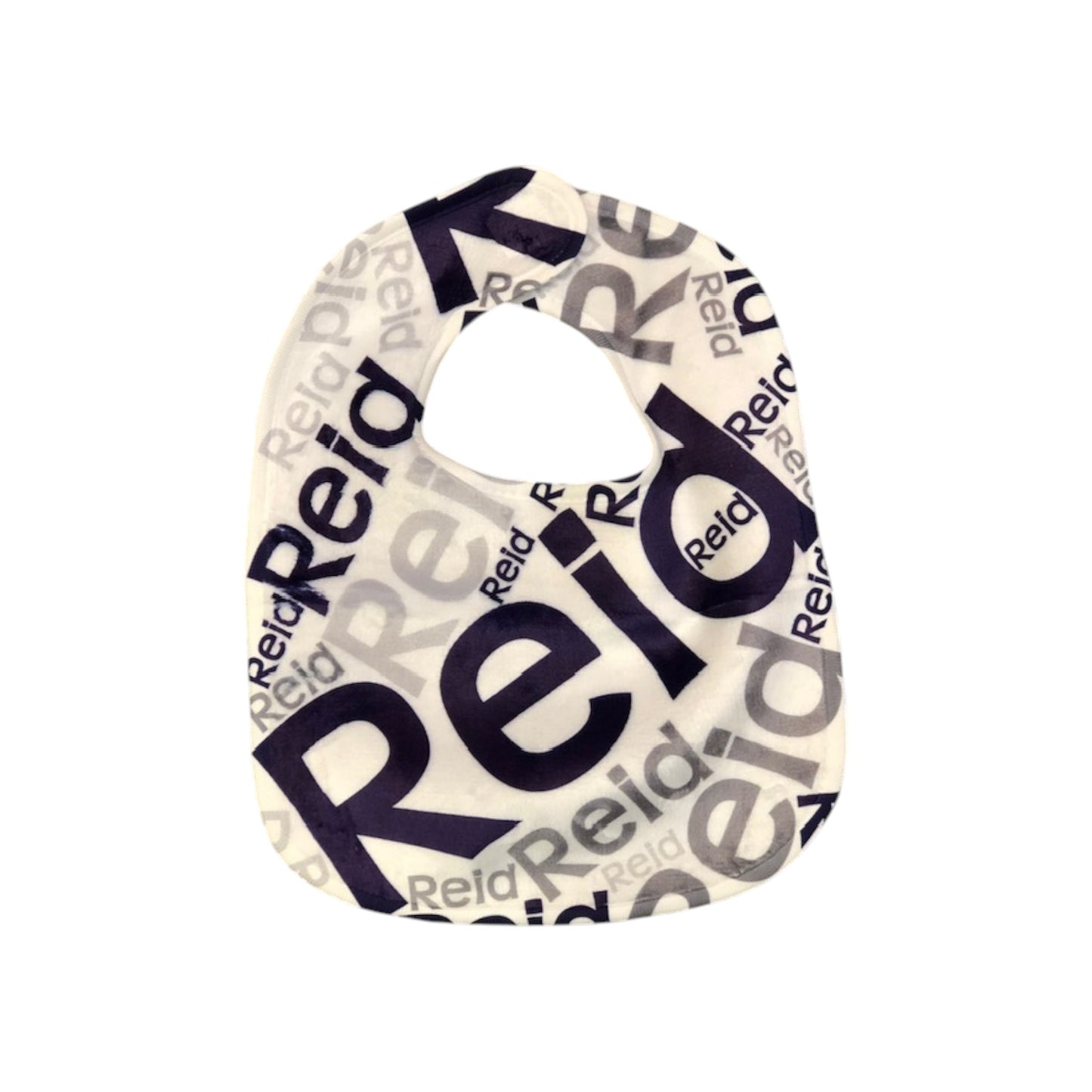 Reid Blues/Greys Scattered Name Bib