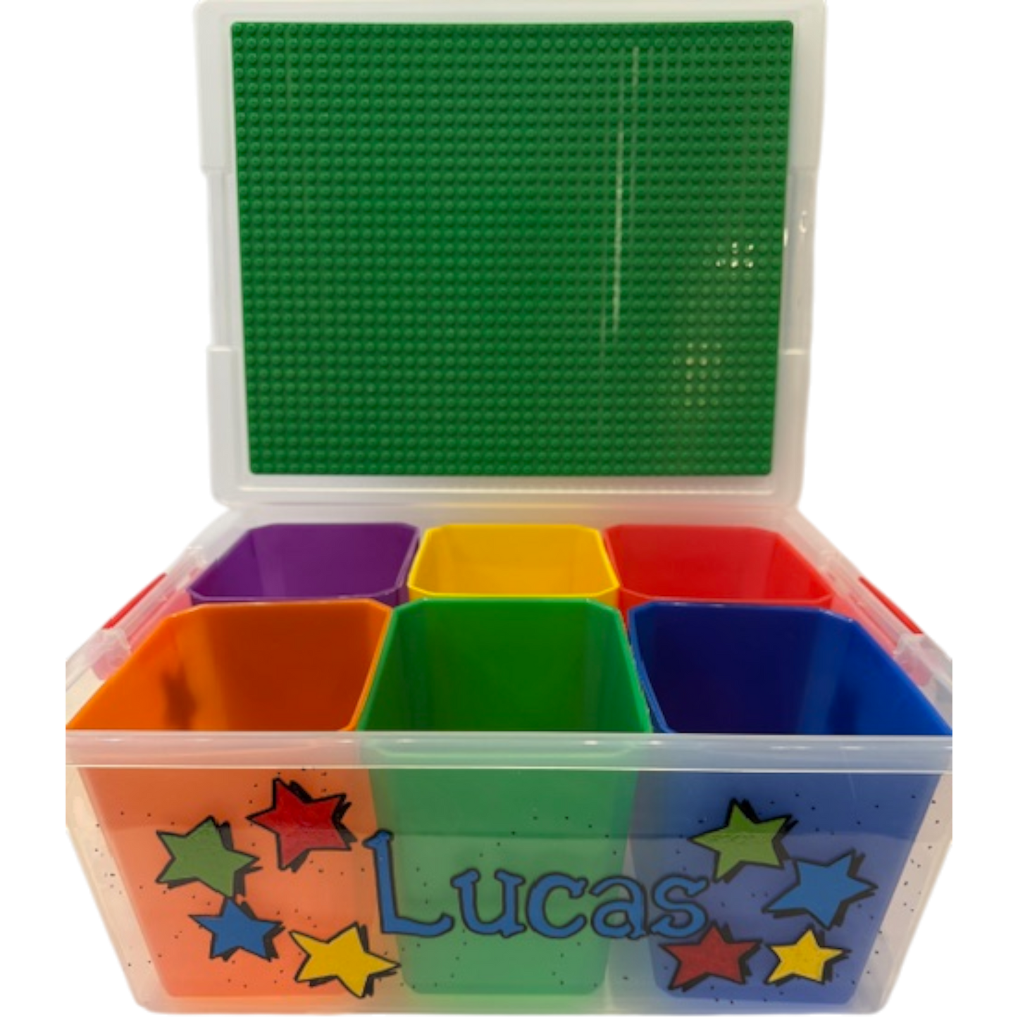 Lucas Lego Top Personalized Storage Box