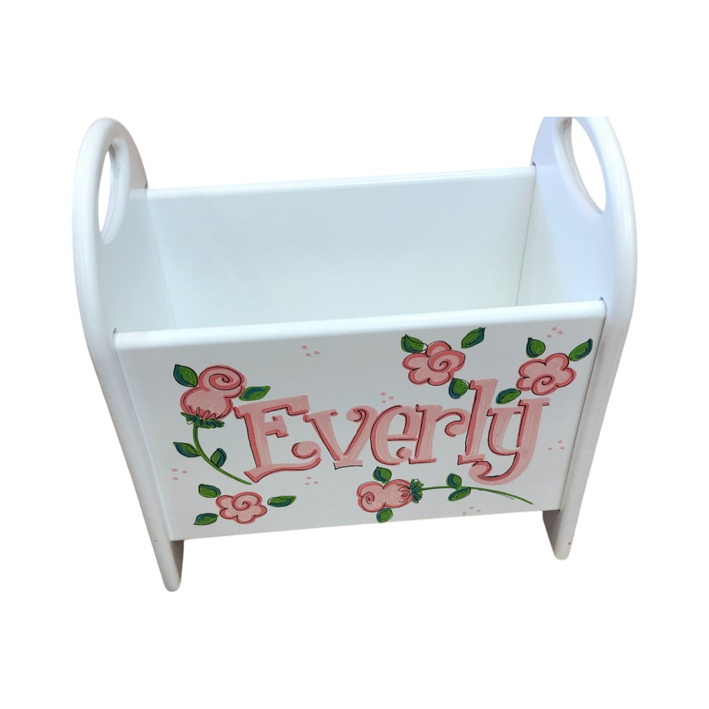 Everly Flowers Theme Book Rack