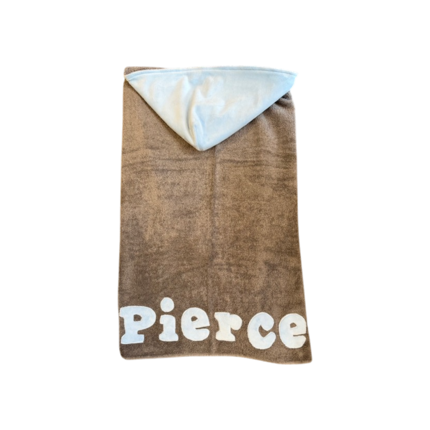 Pierce Personalized Minky Name Hooded Towel