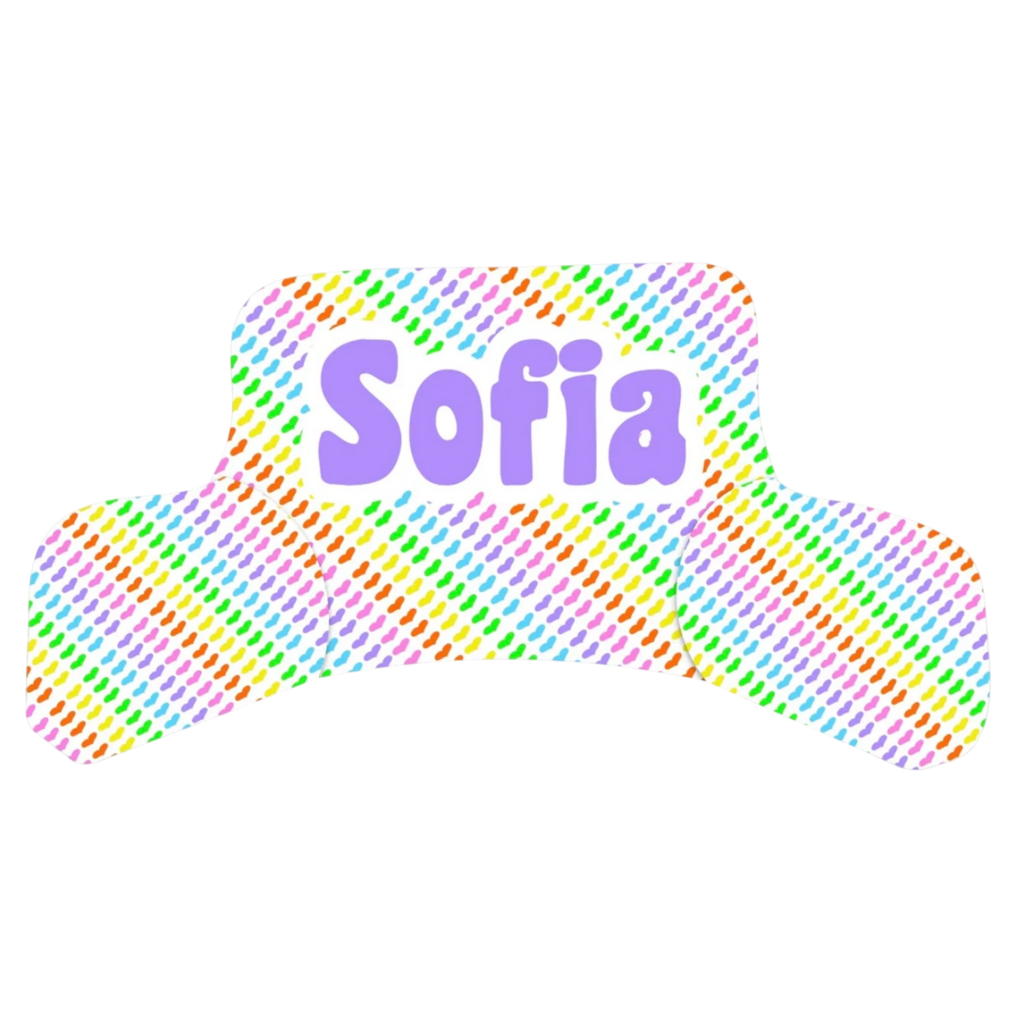Sofia Multi Hearts Personalized Backrest