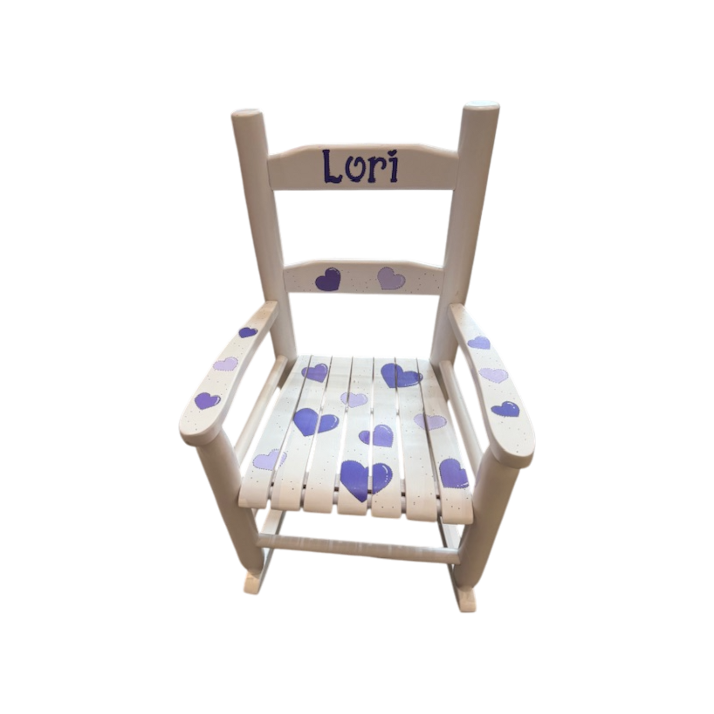 Lori Hearts Rocking Chair