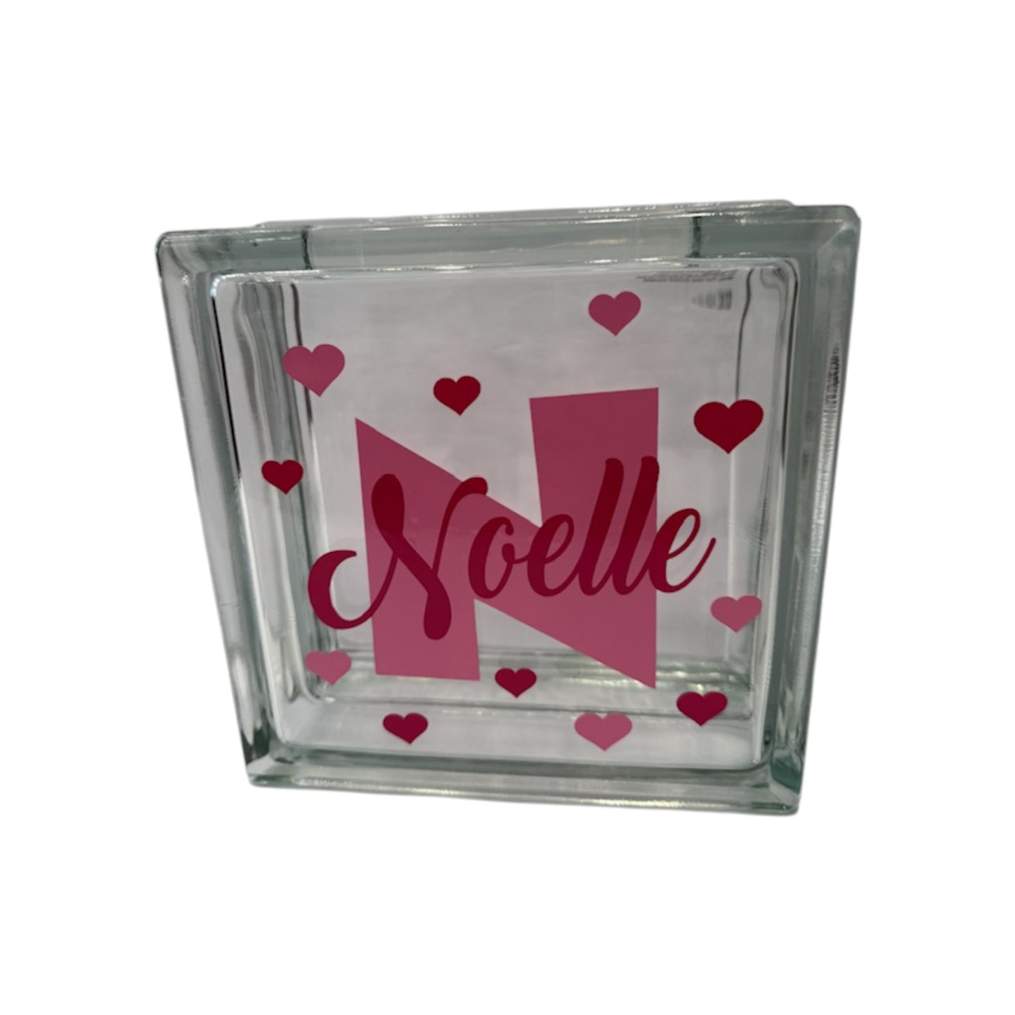 Noelle Personalized Block Bank