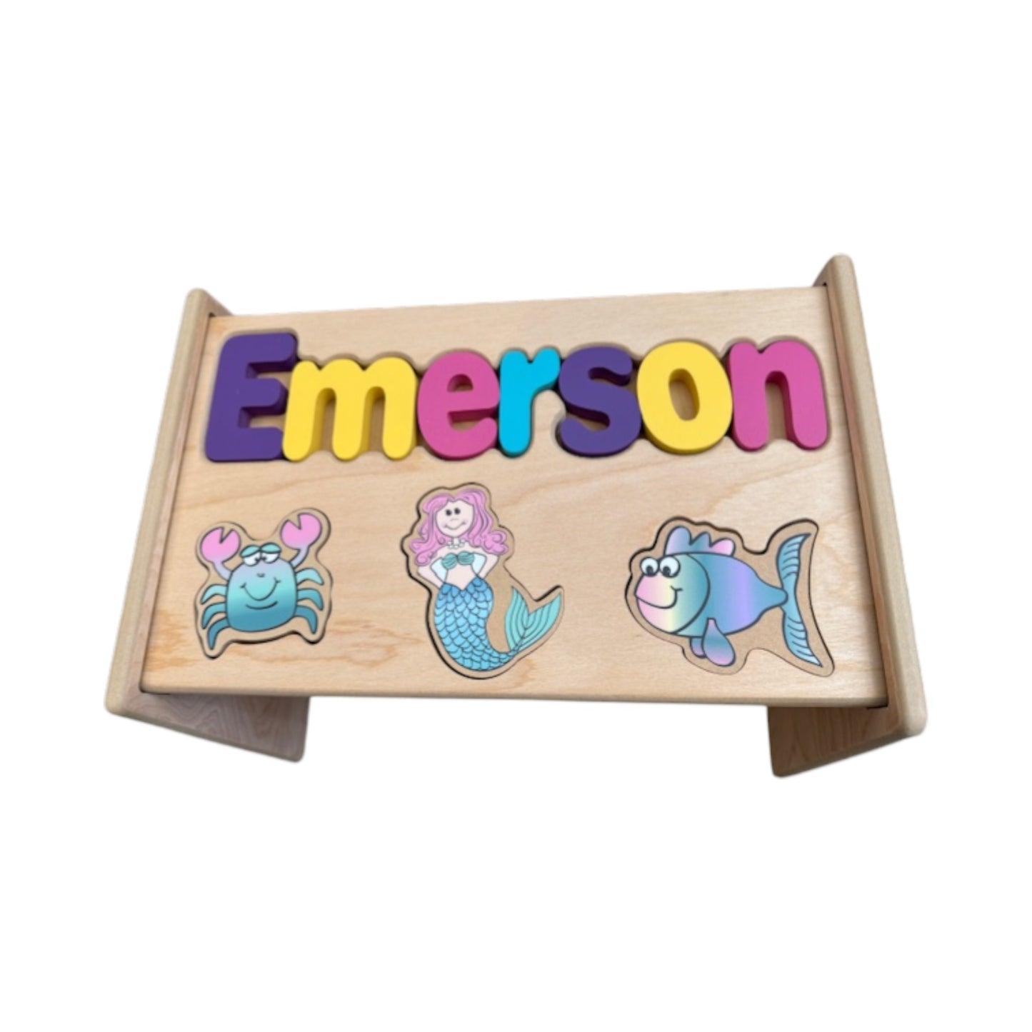 Emerson Jewel Tones Under the Sea Puzzle Stool