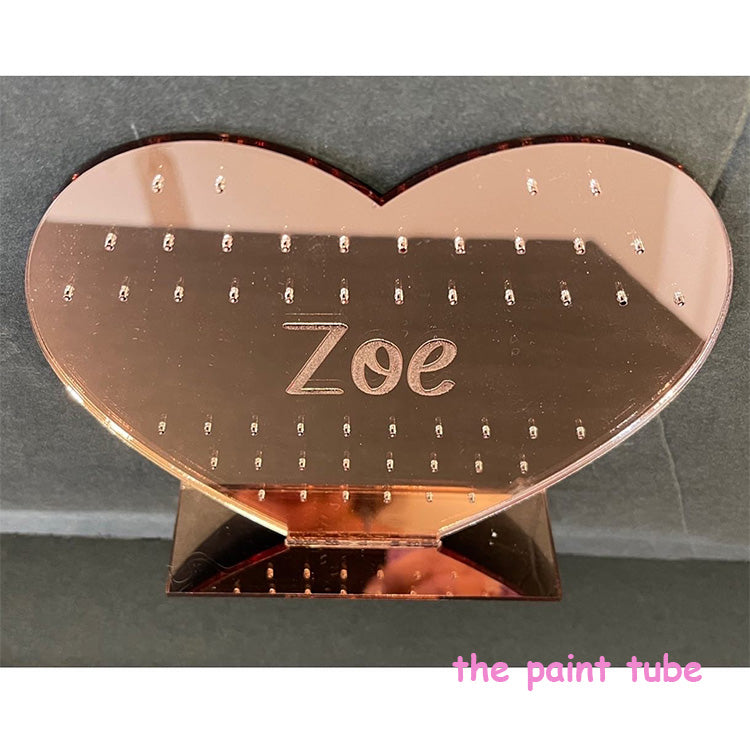 Zoe Rosegold Earring Holder