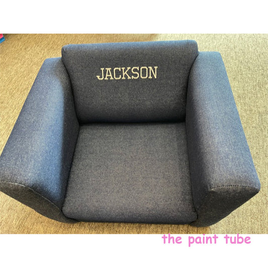 Jackson Denim  Club Chair