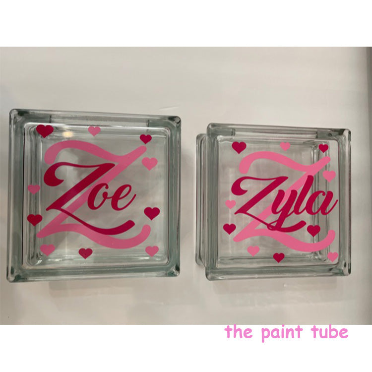 Zoe/Zyla Glass Block Bank