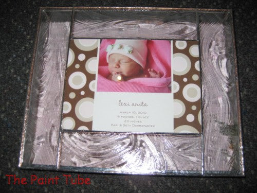 Stain Glass  Birth Announcement Keepsake Box