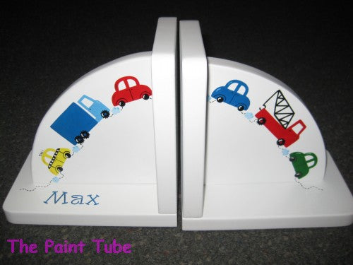 Cars/Trucks Design Bookends