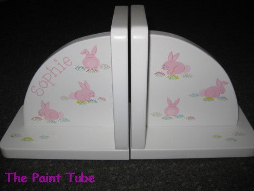 Bunnies Design Bookends