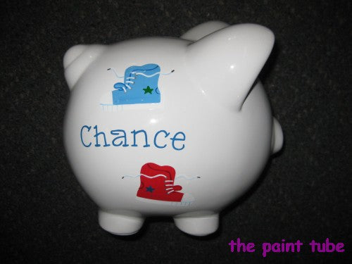 Sneaker Design Ceramic Piggy Bank