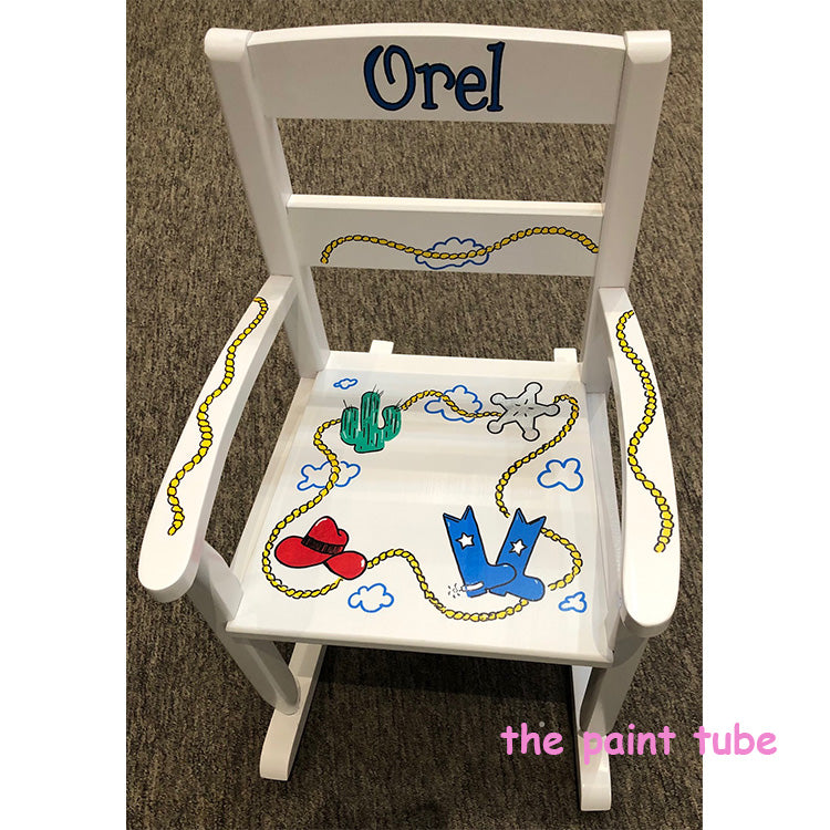 Orel Cowboy Rocking Chair