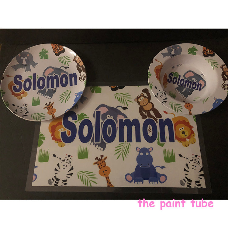 Solomon Animals Dish Set
