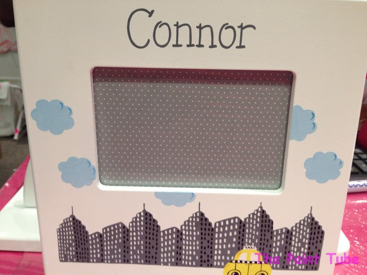 Connor NY Skyline/Taxi Theme White Side Frame