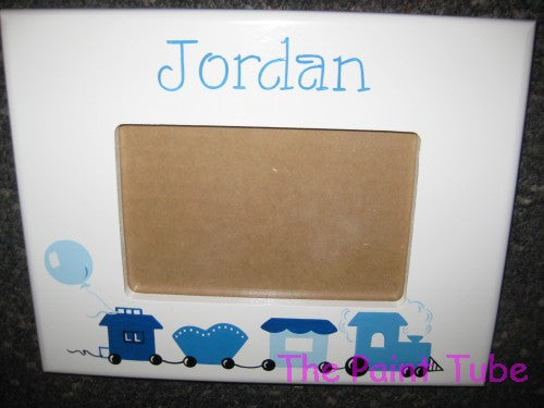 Jordan Train Theme Rectangle Frame