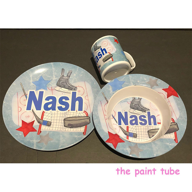 Nash Hockey Dish Set