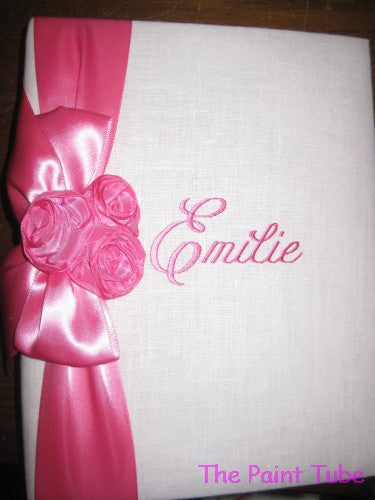 Emilie Pink Silk Theme Photo Album