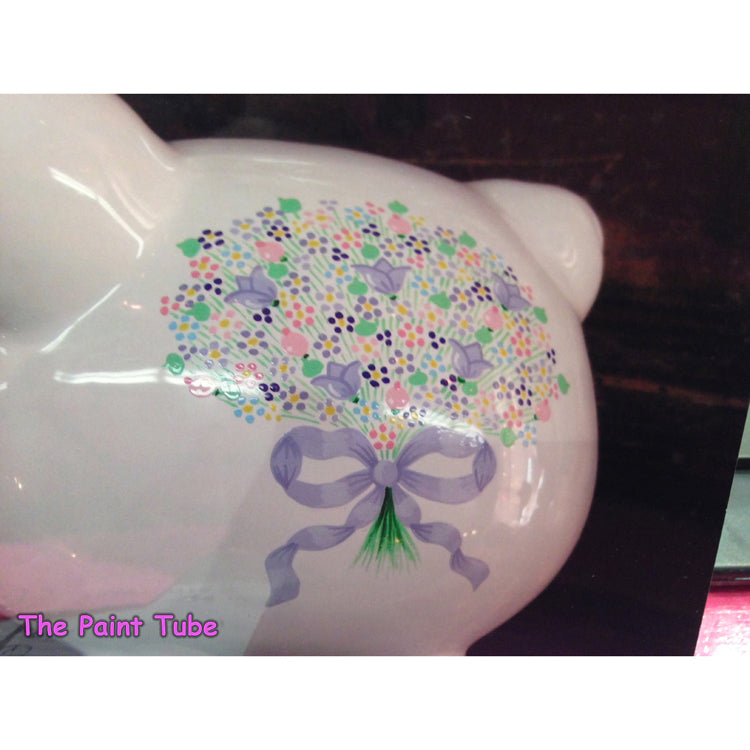 Flower Bouquet Piggy Bank