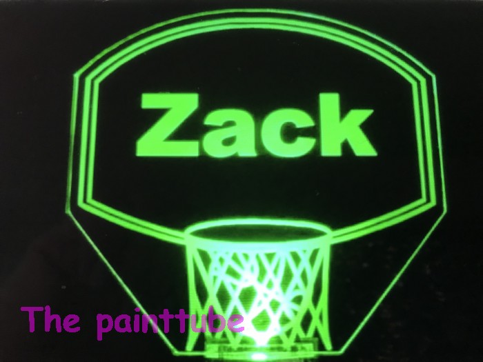 Zack BasketBall Hoop Night Light