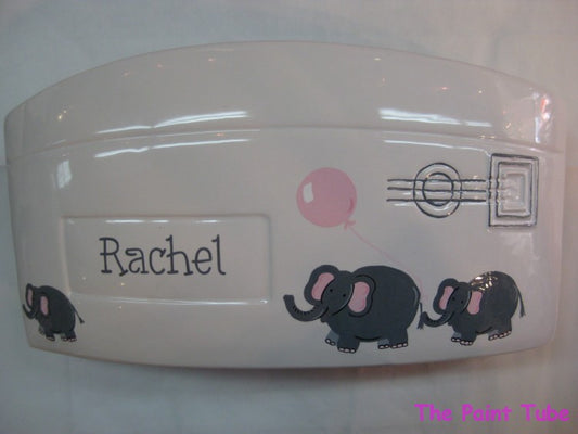 Rachel Family Elephants Design Ceramic Envelope