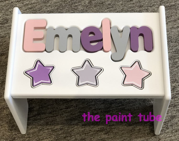 Emerlyn Stars Puzzle Stool