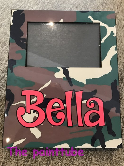 Bella Camo Design Picture Frame