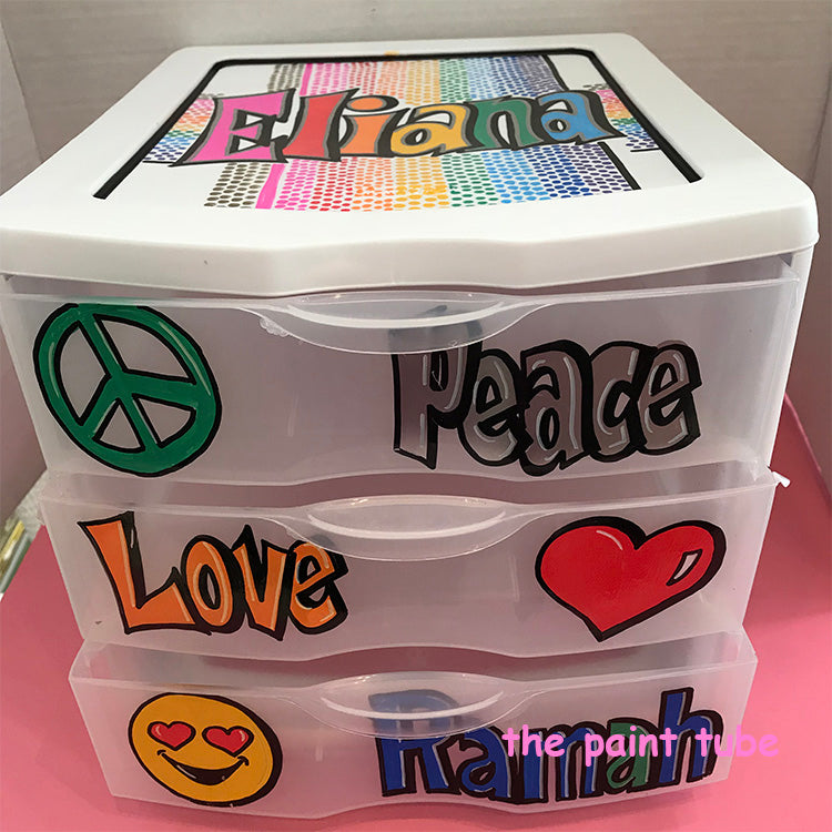 Eliana 3 Drawer Storage Box