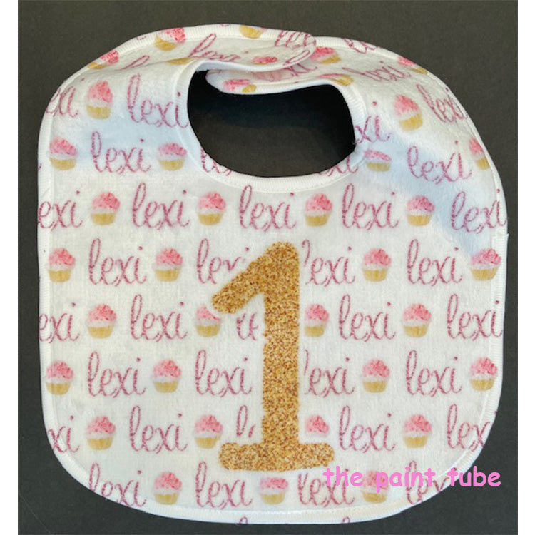 Lexi 1st Birthday Bib