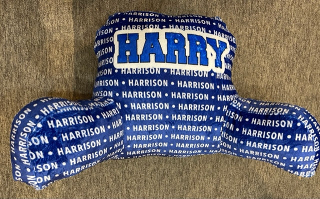 Harry Names Theme Personalized Backrest Pillow