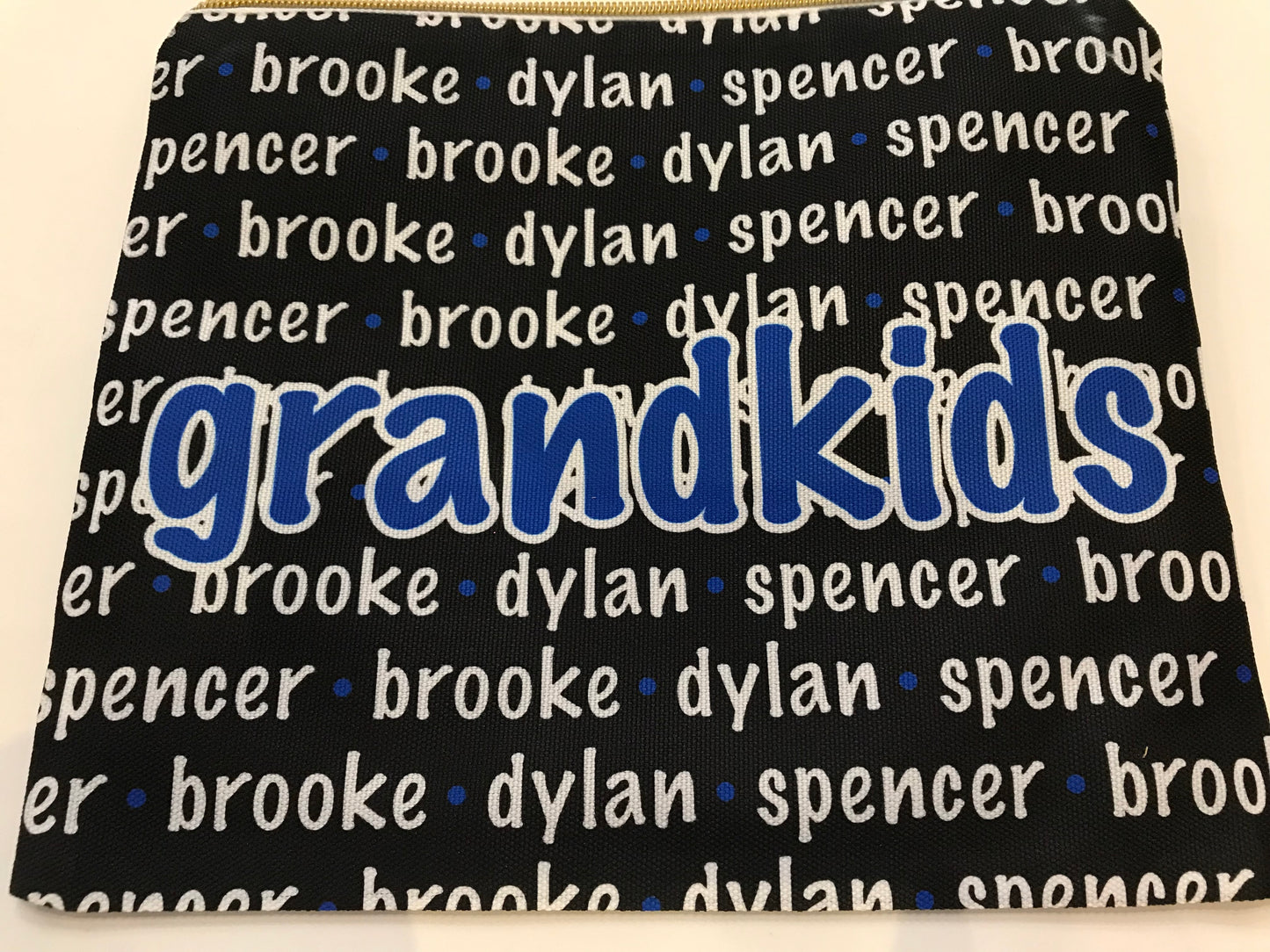 Grandkids Zipper Bag