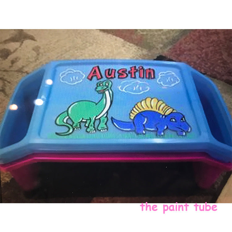Austin Dinosaur Theme Storage Lap Desk
