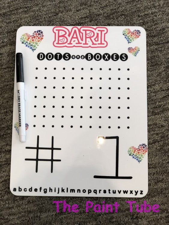 Bari Activity Wipe Off Board