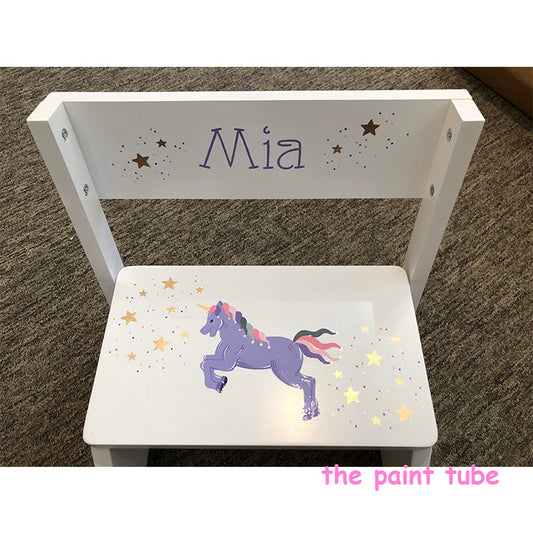 Mia Unicorn Theme Stepstool