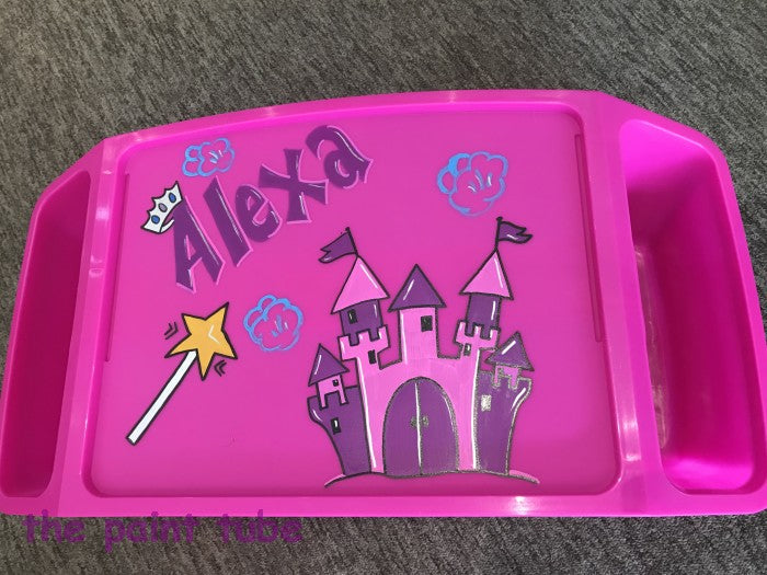 Alexa Castle Theme Storage Lap Desk