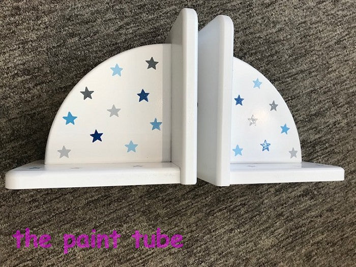 Multi Stars Blues Bookends