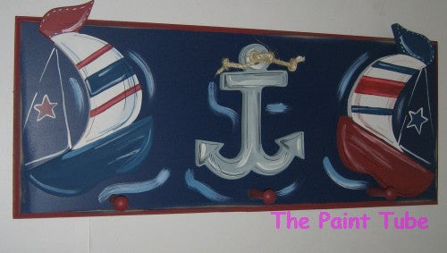 3D Nautical Theme Wall Plaque