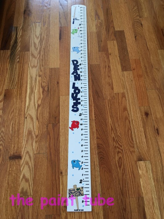 Dean Fishing Theme Growth Chart