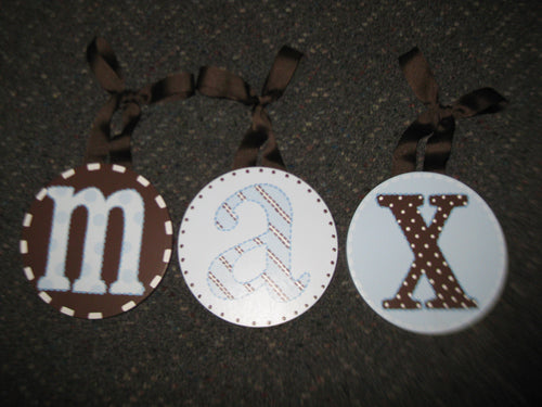 Max Round Wall Letters