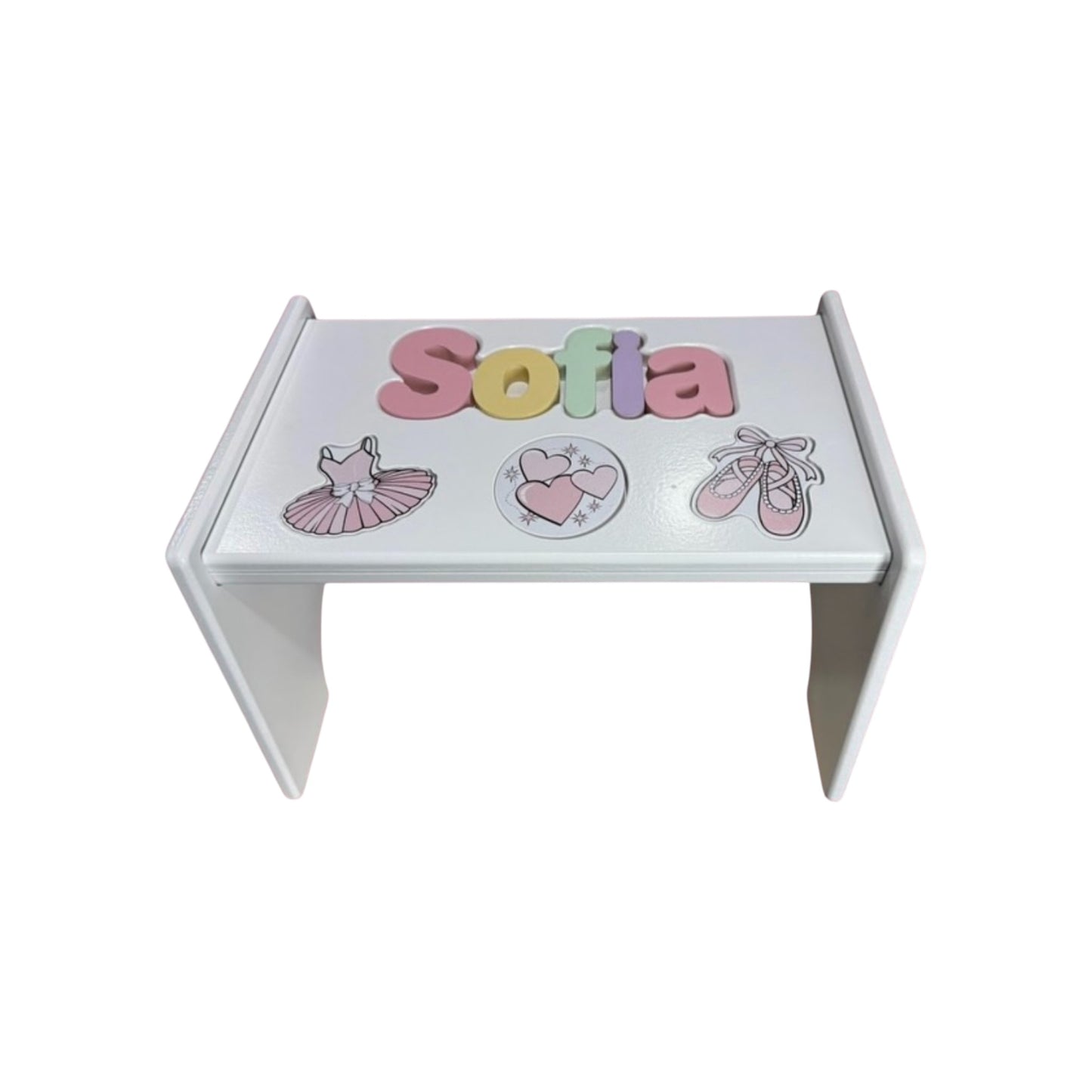 Sofia  Ballerina Theme Puzzle Stool