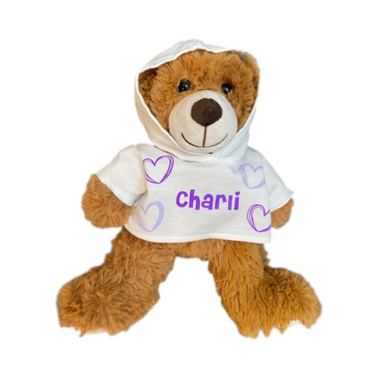 Charli  Hooded Teddy Bear