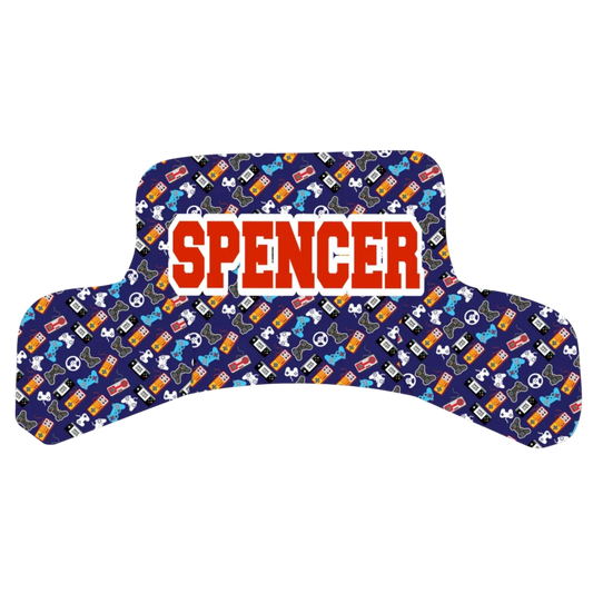 Spencer Gamer Theme Personalized Backrest