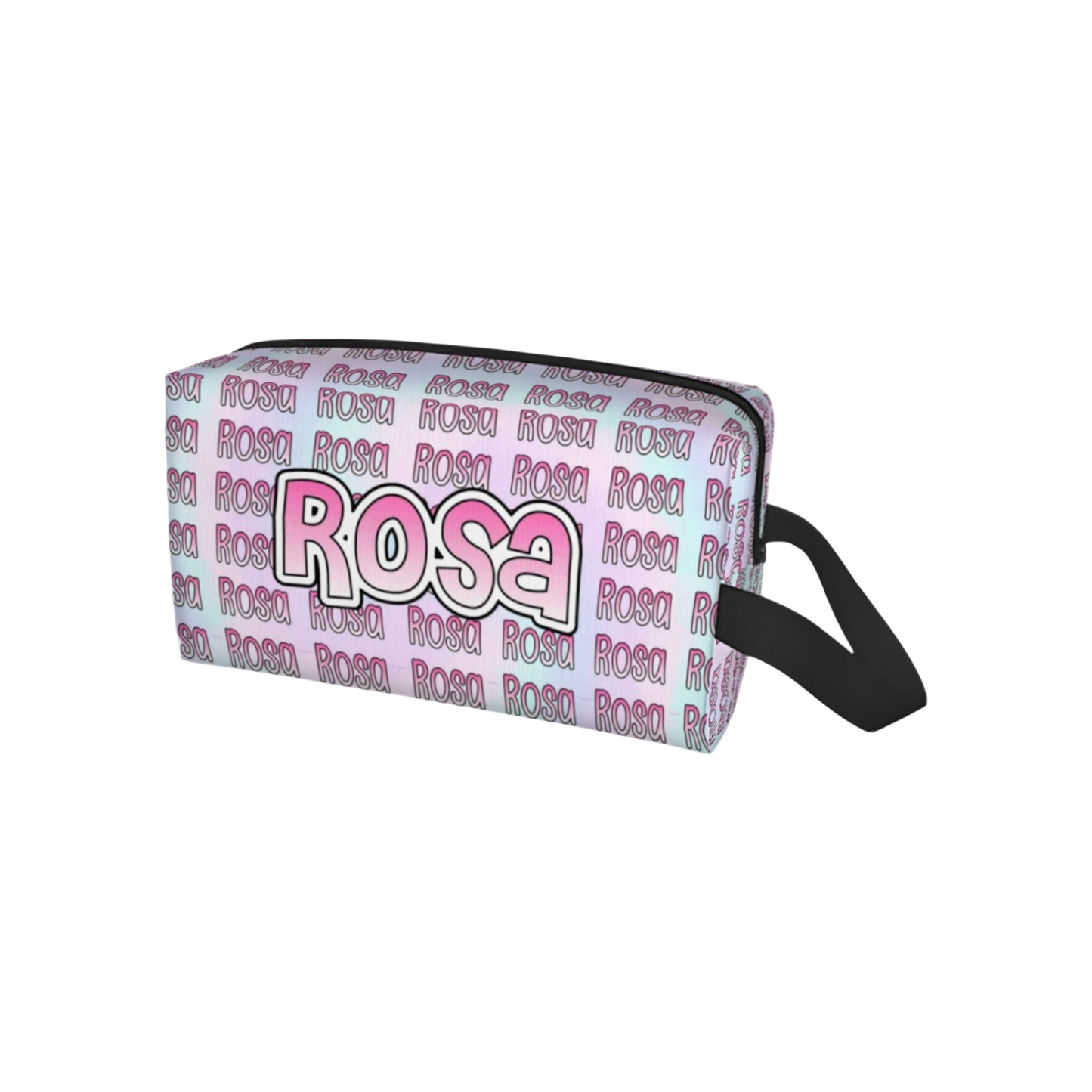 Rosa Pink Personalized Toiletry Bag