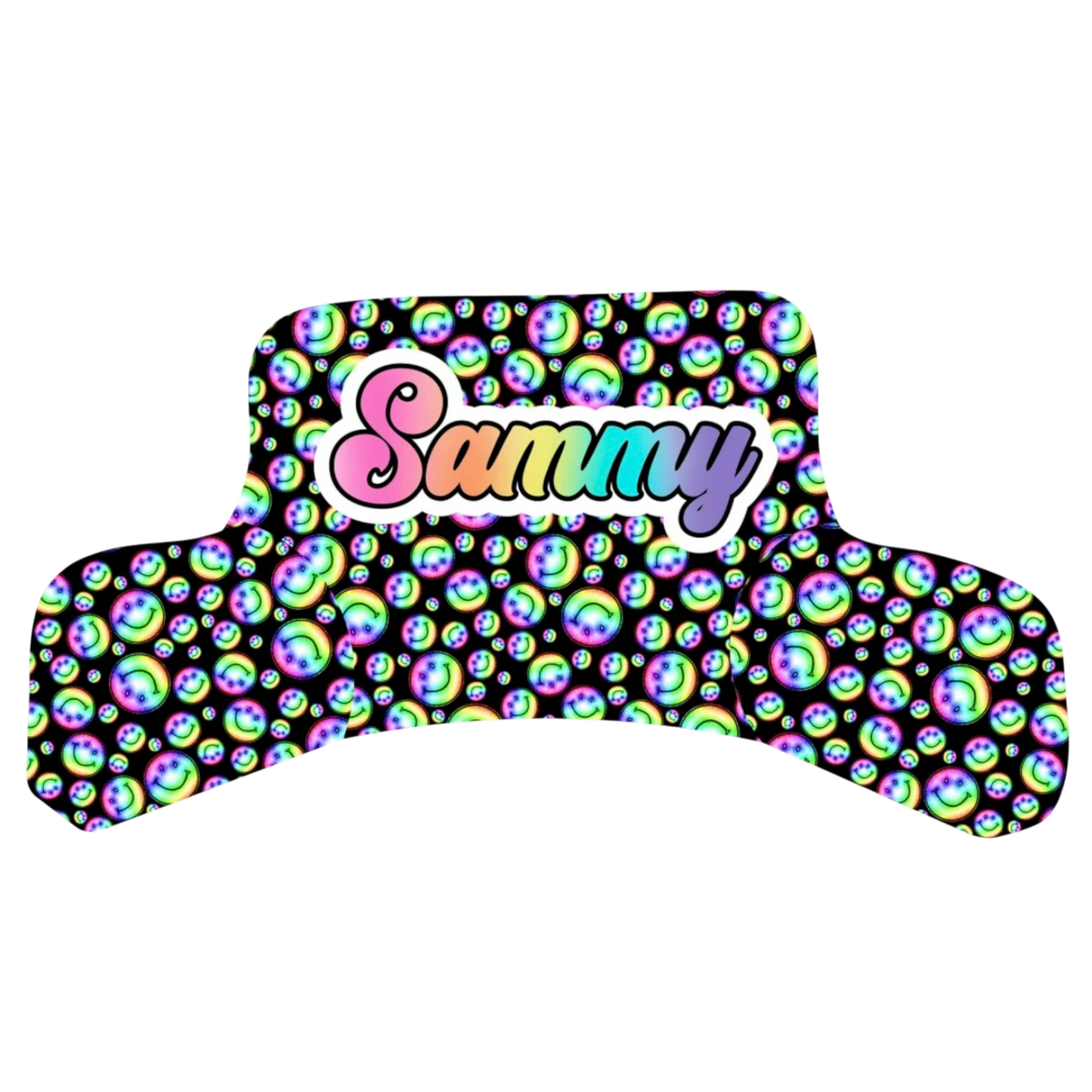 Sammy Smiley Faces Personalized Backrest