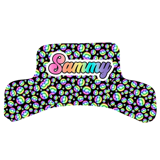 Sammy Smiley Faces Personalized Backrest