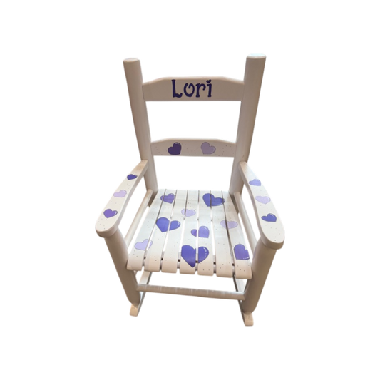 Lori Hearts Rocking Chair