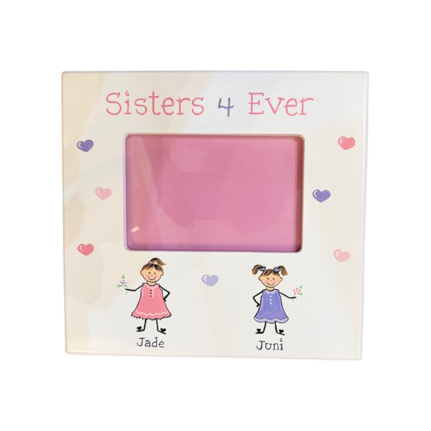 Sisters 4 Ever Personalize Picture Frame