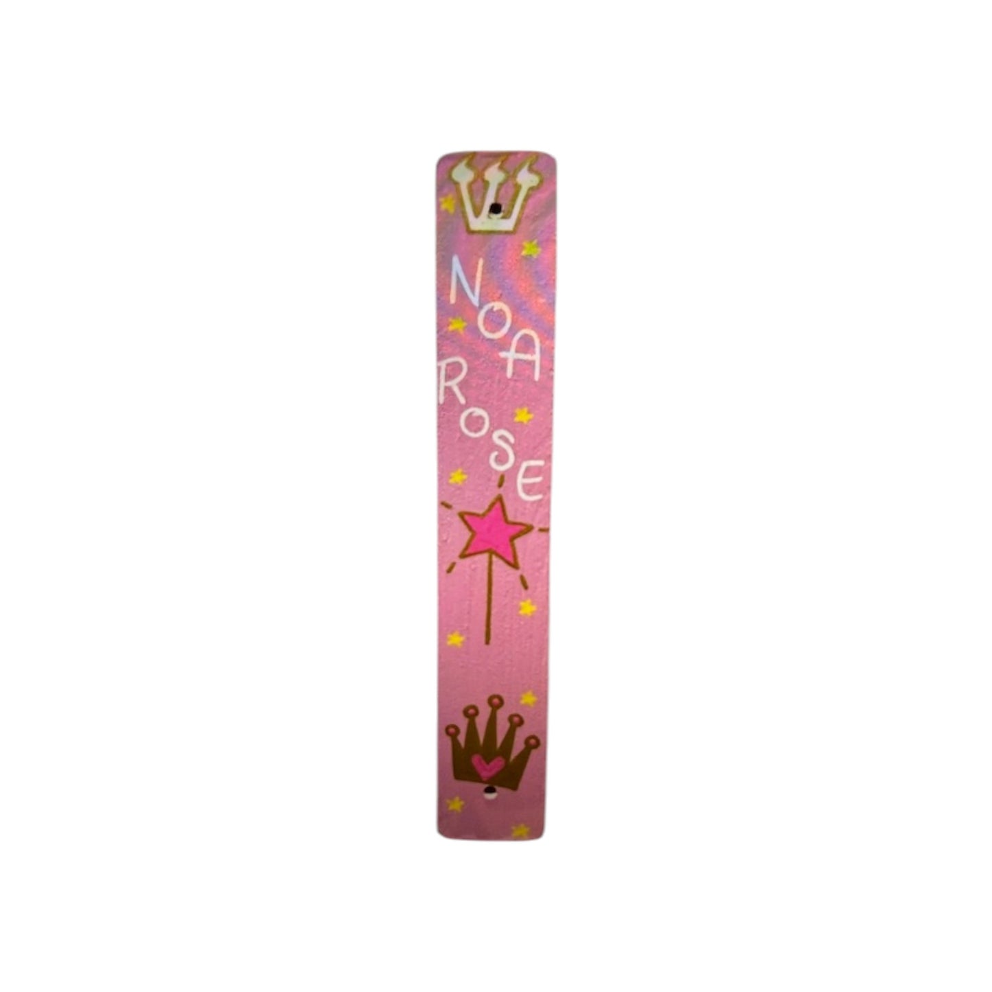 Noa Princess Theme Personalized  Mezuzzah