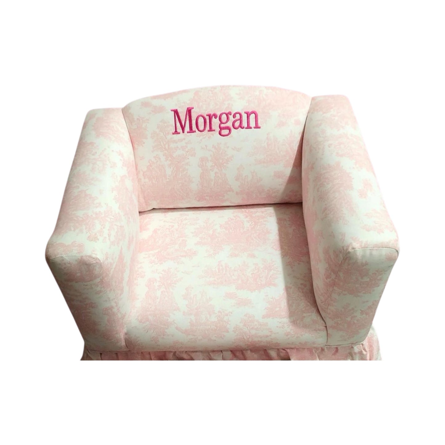 Morgan Toile Club Chair