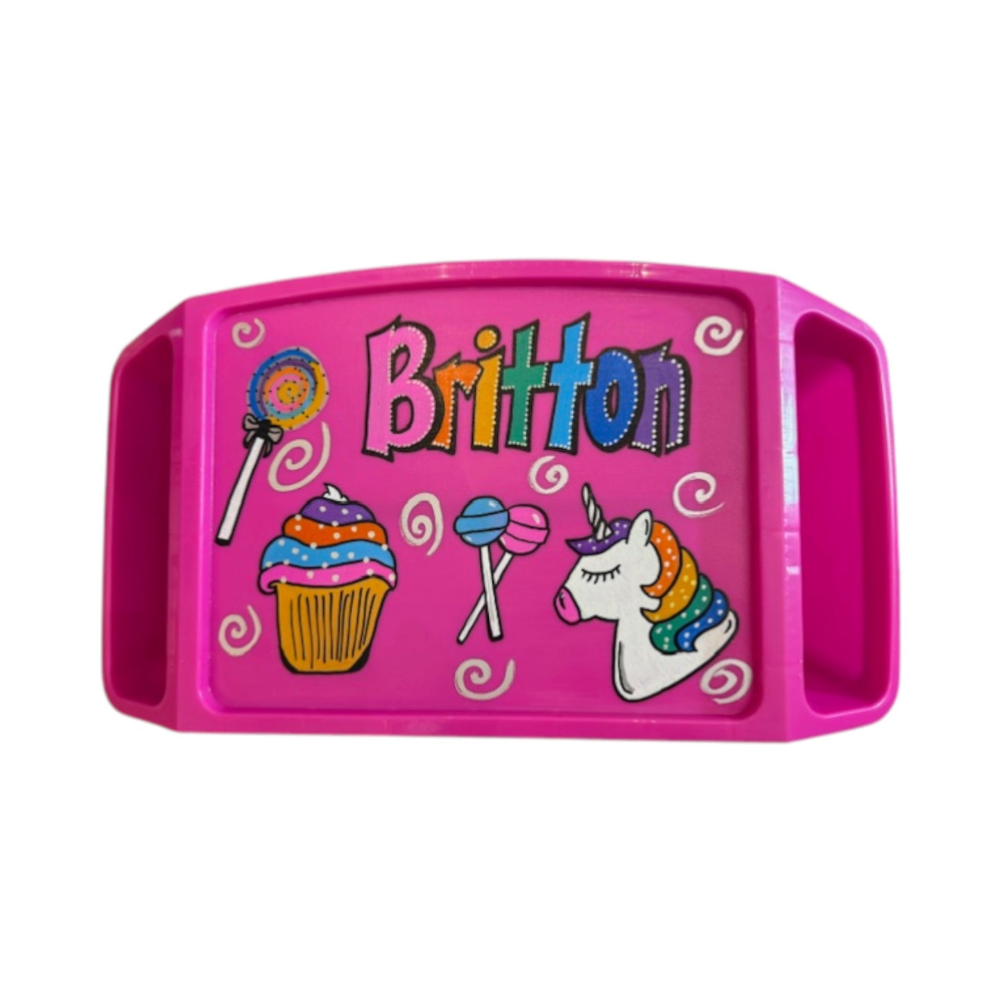 Britton Sweet Treats/Unicorn Theme Storage Tray